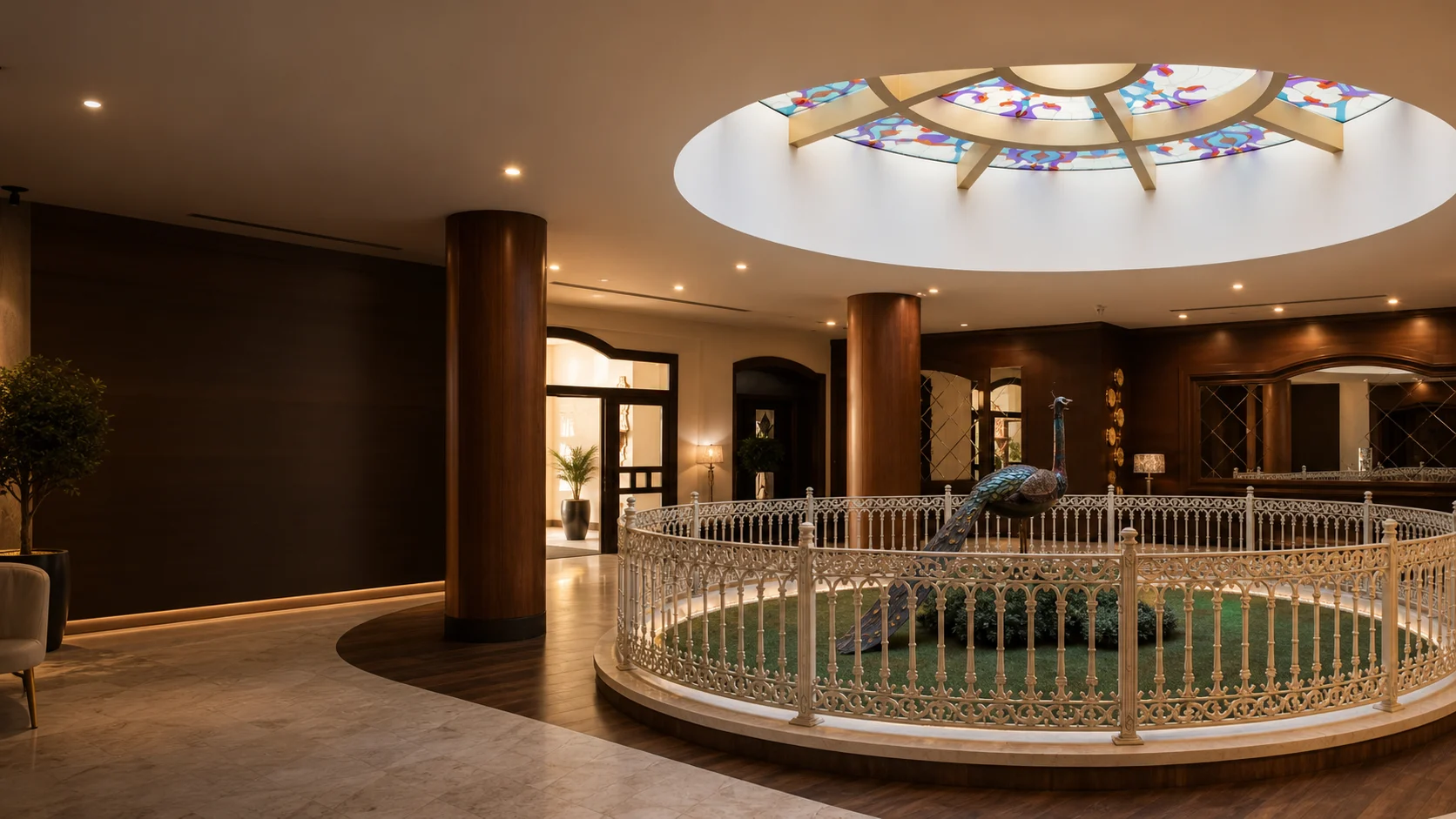 Perla Suit Butik Otel resepsiyon ve lobi alanı